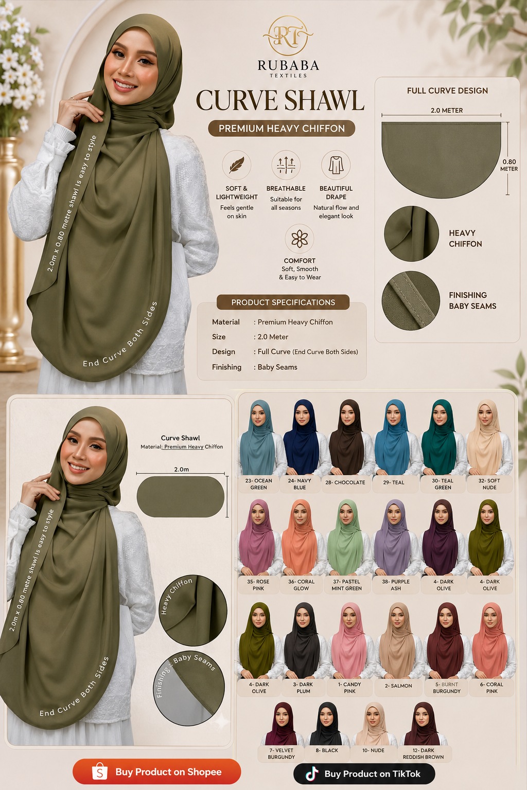 Curve Shawl